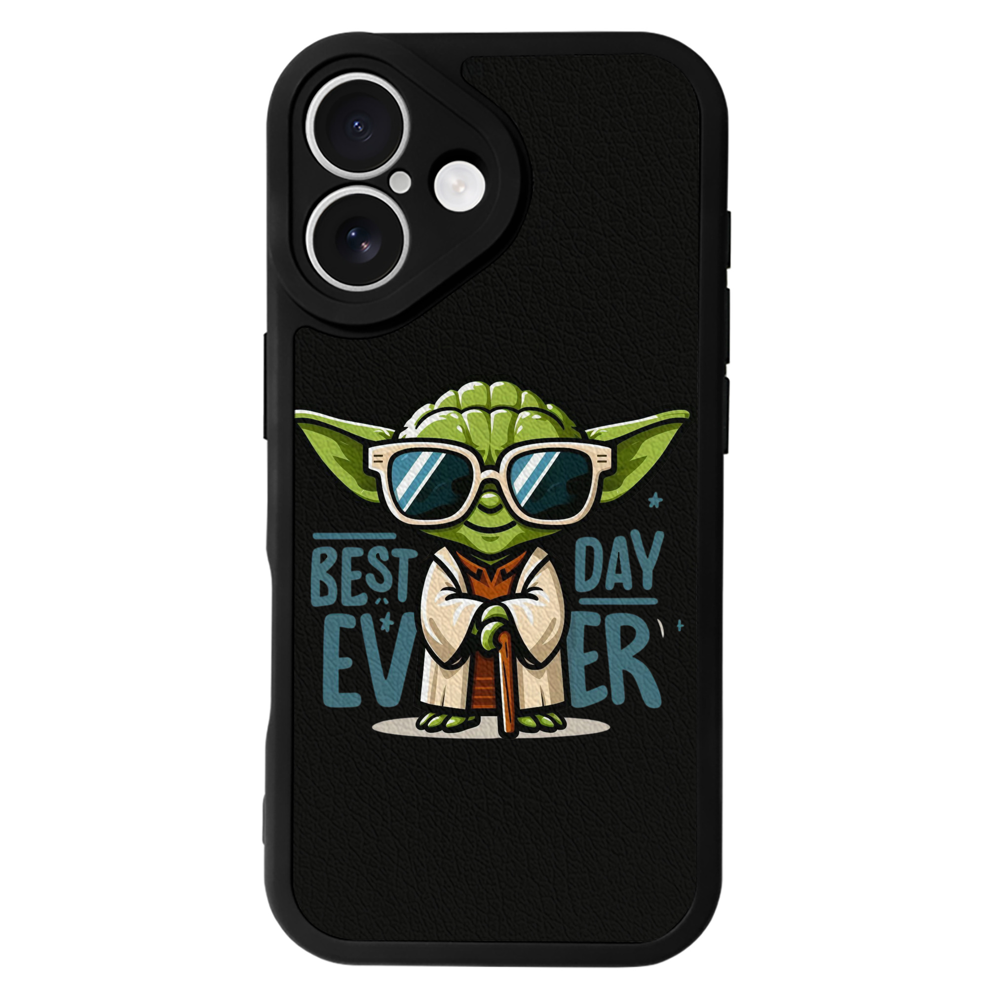 （画像用） スター・ウォーズ Star Wars 【iPhone 16シリーズ対応】シリコンスマホケース（レザー調） 材質：シリコン